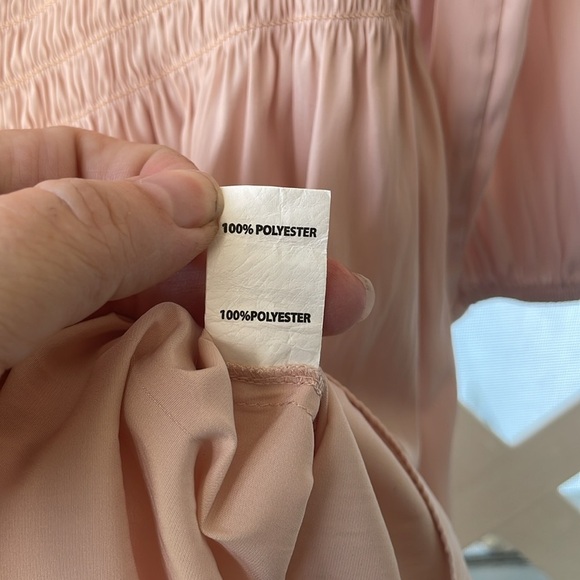Ramy Brook ‘Dara’ Off-Shoulder Blush Pink Dress - Picture 11 of 11